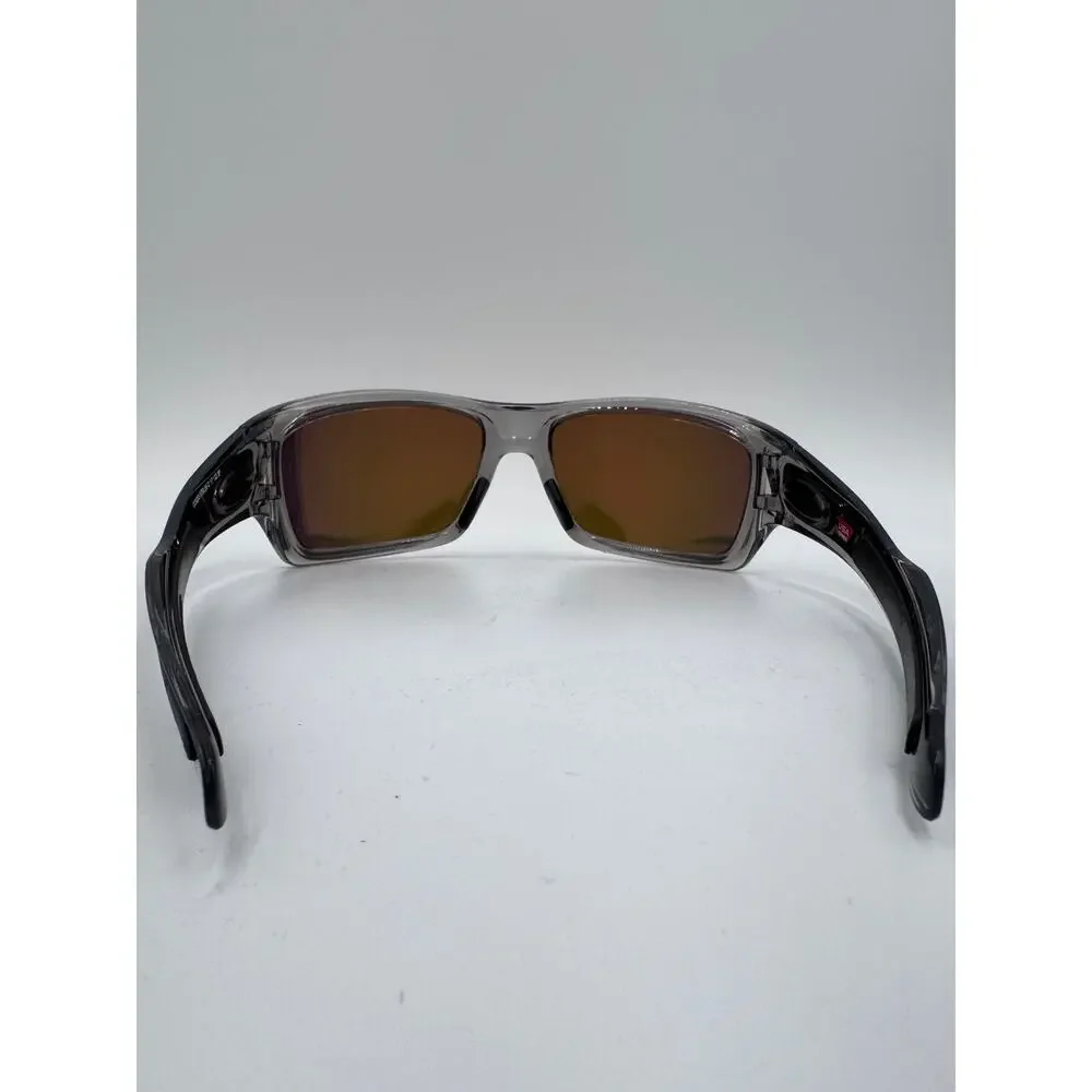 NEW Oakley Turbine prizm ruby polarized Sunglasses Lenses,  grey ink Frame